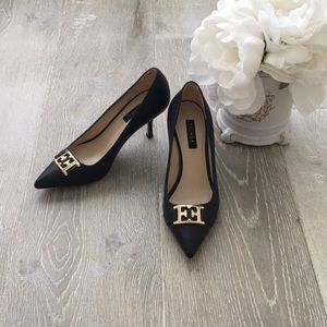 Escada Black Heels